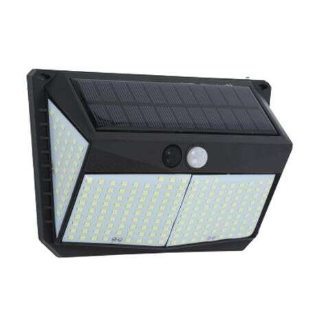 167421_1 Elbat Aplique Solar 3 Caras - 250LM - Luz Fria 6500K - Sensor Movimiento - Bateria 1200mAh - Imagen 1