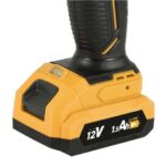 Blim Taladro a Bateria 12V 1.5Ah - 28nm de Par Maximo - 2 Velocidades 0-400/0-1500rpm - Color Amarillo - Imagen 3