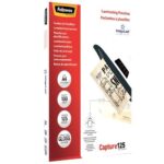 Fellowes Pack de 100 Fundas para Plastificar Brillo A4 - 125 Micras - Alta Calidad - Transparente - Imagen 3