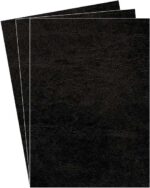 Fellowes Pack de 100 Portadas de Carton Simil Piel Delta Cuero A4 - 250 gr - Color Negro - Imagen 2