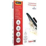 Fellowes Pack de 100 Fundas para Plastificar Brillo A5 - 125 Micras - Alta Calidad - Transparente - Imagen 3