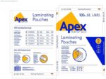 Fellowes Apex Pack de 100 Fundas para Plastificar Brillo A3 - 75 Micras - Alta Calidad - Transparente