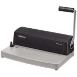 Fellowes Metal 25 Encuadernadora Manual A4 de Espiral Metalico - Perfora hasta 10 Hojas - Encuaderna hasta 450 Hojas - Imagen 2