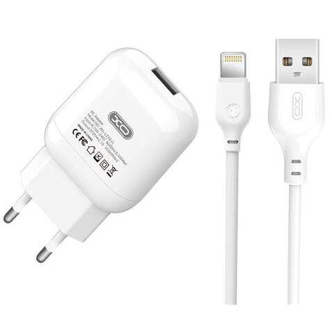 169866_1 XO L37 Pack Cargador de Corriente USB + Cable USB a Lightning - Imagen 1