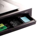 Fellowes Designer Suites Soporte Elevador para Monitor - 3 Alturas Diferentes - Bandeja de Almacenamiento - Peso Max 18kg - Imagen 2