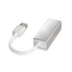 Aisens Conversor Adaptador de Red RJ45 a USB 3.0 Gigabit 10/100/1000 Mbps - Color Plata - Imagen 2