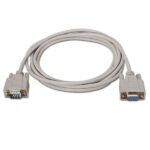 Aisens Cable Serie RS232 - DB9/M-DB9/H - 1.8m - Color Beige - Imagen 2
