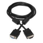 Aisens Cable SVGA con Ferrita - HDB15/Macho-HDB15/Hembra - 1.8m - Color Negro - Imagen 2