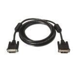 Aisens Cable DVI Single Link 18+1 con Ferrita - DVI-D Macho a DVI-D Macho - 1.8m - (1920x1200) - Color Negro - Imagen 2