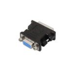 Aisens Adaptador DVI a SVGA - 24+5/Macho-HDB15/Hembra - Color Negro - Imagen 2