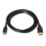 Aisens Cable HDMI a Mini HDMI Alta Velocidad / HEC - A Macho-C/Macho - 1.8m - Compatibilidad 3D y Ethernet - Color Negro - Imagen 2