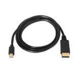 Aisens Cable Mini DP a Displayport V1.2 4K@60Hz - mDP/M-DP/M - 2.0m - 4K - Color Negro - Imagen 2