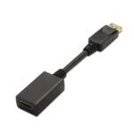 Aisens Conversor Displayport a HDMI - DP/M-HDMI A Hembra - 15cm - Color Negro - Imagen 2