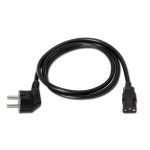 Cable Alimentacion CPU - CEE7/M-C13/H - 5.0m - 100% Cobre Puro AWG18 - Color Negro - Imagen 2