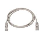 Aisens Cable de Red Latiguillo RJ45 Cat.6 FTP AWG24 - 3.0m - 10/100/1000 Mbit/s - Color Gris - Imagen 2