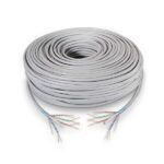 Aisens Cable de Red RJ45 Cat.6 FTP Rigido AWG24 - Bobina de 100m 100% Cobre para la Instalacion - Color Gris - Imagen 2
