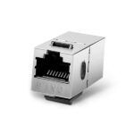 Aisens Empalme RJ45 Cat.6 STP para Patch Panel o Roseta - Color Plata - Imagen 2