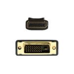 Aisens Cable Conversor Displayport a DVI - DP/M-DVI/M - 2.0m - Color Negro - Imagen 2