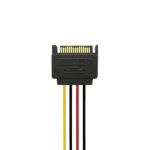 Aisens Cable SATA Alimentacion - SATA/M-2xSATA/H - 20cm - Color Negro - Imagen 2