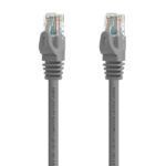 Aisens Cable de Red Latiguillo RJ45 LSZH Cat.6A 500 Mhz UTP AWG24 - 0.50m - Libre de Halogenos - 10 Gigabit/s - Color Gris - Imagen 2