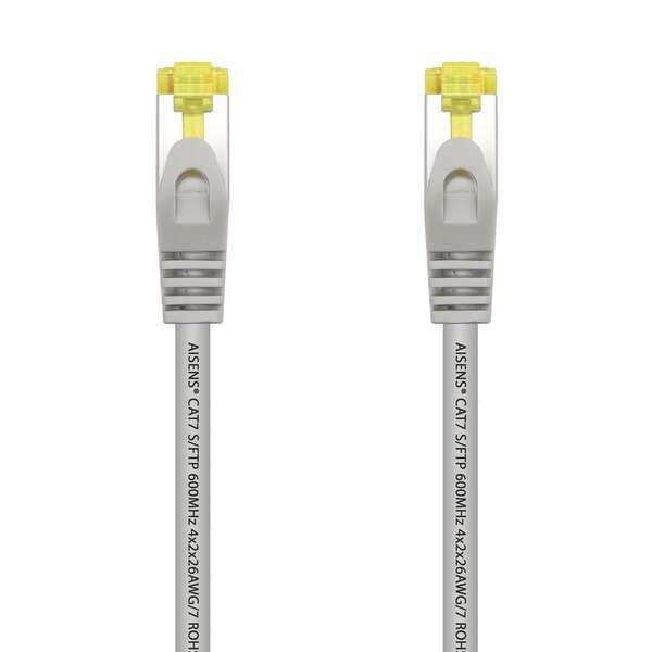 172916_1 Aisens Cable de Red Latiguillo RJ45 LSZH Cat.7 600 Mhz S/FTP PIMF AWG26 - 0.5M - Color Gris - Imagen 1