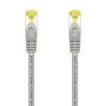 Aisens Cable de Red Latiguillo RJ45 LSZH Cat.7 600 Mhz S/FTP PIMF AWG26 - 10M - Color Gris