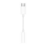 Aisens Conversor USB-C a Audio Estilo Apple - USB-C/M-JACK 3.5/H - 15cm - Color Blanco - Imagen 2