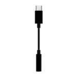 Aisens Conversor USB-C a Audio Estilo Apple - USB-C/M-JACK 3.5/H - 15cm - Color Negro - Imagen 2