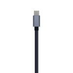 Aisens Conversor USB3.1 GEN1 USB-C a Ethernet GIGABIT 10/100/1000 MBPS + HUB 3xUSB3.0 - 15cm - Color Gris - Imagen 4