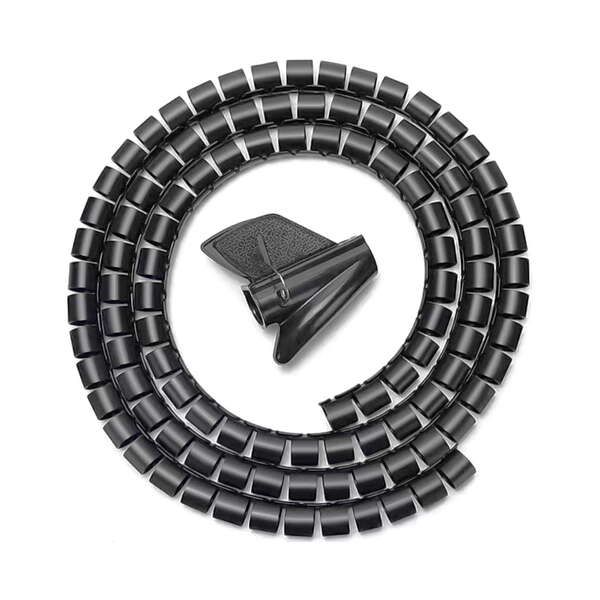 173101_1 Aisens Organizador De Cable En Espiral 25mm - 1.0m - Color Negro - Imagen 1