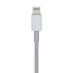 Aisens Cable Lightning a USB-C USB 2.0 - Lightning/M-USB-C/M - 2.0m - Color Blanco - Imagen 2