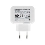 Aisens Cargador USB 17W 5V/3.4A - 2xUSB con Control AI - Color Blanco - Imagen 4