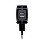 Aisens Cargador USB 17W 5V/3.4A - 2xUSB con Control AI - Color Negro - Imagen 2