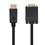 Aisens Cable Conversor Displayport a VGA - DP/M-VGA/M - 3.0m - Color Negro