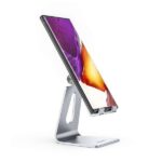 Aisens Soporte de Sobremesa Tamaño M Ajustable (1 Pivote) para Movil / Tablet - Color Plata - Imagen 3
