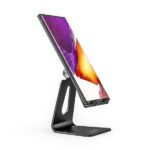 Aisens Soporte de Sobremesa Tamaño M Ajustable (1 Pivote) para Movil / Tablet - Color Negro - Imagen 3