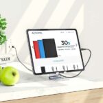 Aisens Soporte de Sobremesa Tamaño M Ajustable (2 Pivotes) para Movil / Tablet - Color Plata - Imagen 5