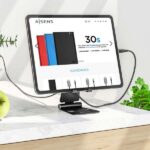 Aisens Soporte de Sobremesa Tamaño XL Ajustable (2 Pivotes) para Movil / Tablet - Color Negro - Imagen 4