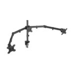 Aisens Soporte de Mesa Giratorio e Inclinable para 3 Monitores (13"-27") - Color Negro - Imagen 2