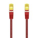 Aisens Cable de Red Latiguillo RJ45 LSZH Cat.7 600 MHz S/FTP PIMF AWG26 - 0.5M - Color Rojo - Imagen 2
