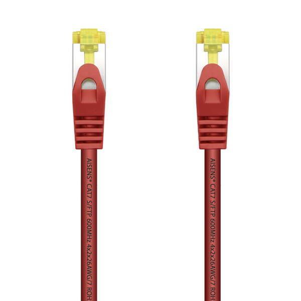 173566_1 Aisens Cable de Red Latiguillo RJ45 LSZH Cat.7 600 MHz S/FTP PIMF AWG26 - 2.0M - Color Rojo - Imagen 1