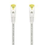Aisens Cable de Red Latiguillo RJ45 LSZH Cat.7 600 MHz S/FTP PIMF AWG26 - 25cm - Color Blanco