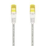 Aisens Cable de Red Latiguillo RJ45 LSZH Cat.7 600 MHz S/FTP PIMF AWG26 - 25cm - Color Blanco - Imagen 2