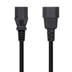 Cable Alimentación CPU - C13/H-C14/M - 10m - 100% Cobre Puro AWG18 - Color Negro