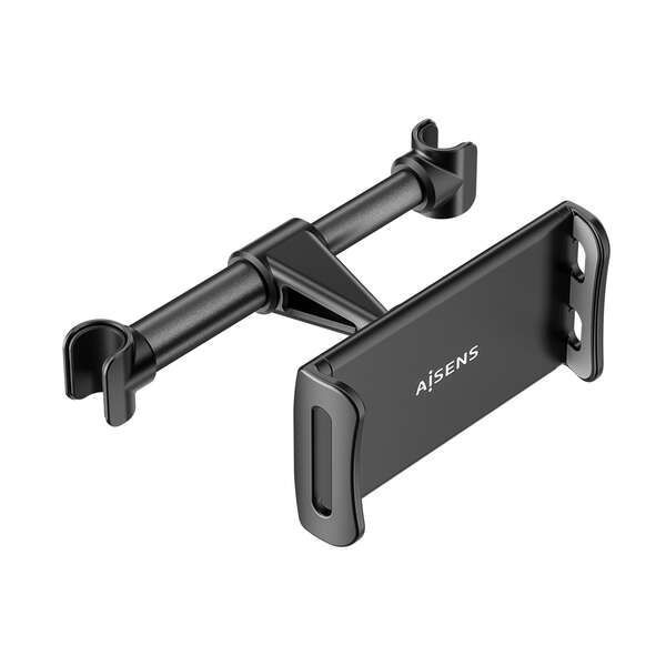 173886_1 Aisens Soporte Coche Ajustable (1 Pivote) para reposacabezas para Telefono / Tablet - Color Negro - Imagen 1