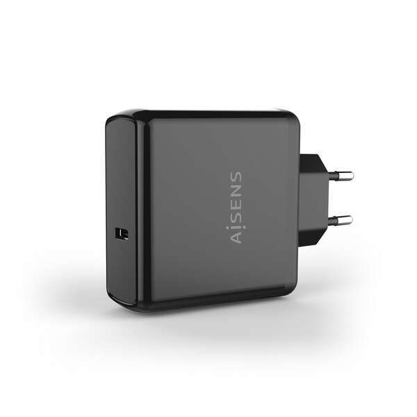 173931_1 Aisens Cargador PD3.0 QC3.0 1 Puerto 1xUSB-C 60W - Color Negro - Imagen 1