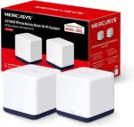 Mercusys H50G Sistema Wi-Fi Mesh AC1900 - 2 Unidades Halo - Cobertura hasta 350 m² - Roaming sin Interrupciones - Imagen 3