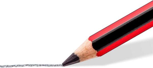 Staedtler Tradition 110 Lapiz de Grafito Hexagonal - Mina 6B - Resistencia a la Rotura - Madera Bosques Sostenible - Imagen 3