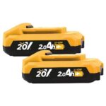 Blim Taladro Percutor a Bateria 20V 2Ah - Motor sin Escobillas - 68Nm Par Maximo - 2 Velocidades 0-500/0-2000rpm - Incluye 2 Baterias y Maletin de Transporte - Imagen 3