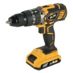 Blim Taladro Percutor a Bateria 20V 2Ah - 58Nm Par Maximo - 2 Velocidades 0-450/0-1800rpm - Incluye 2 Baterias y Maletin de Transporte - Imagen 2